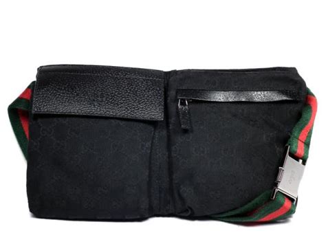 gucci waist bag belt bag 28566 sherry black shoulder bag|Gucci Belt Bags for Men .